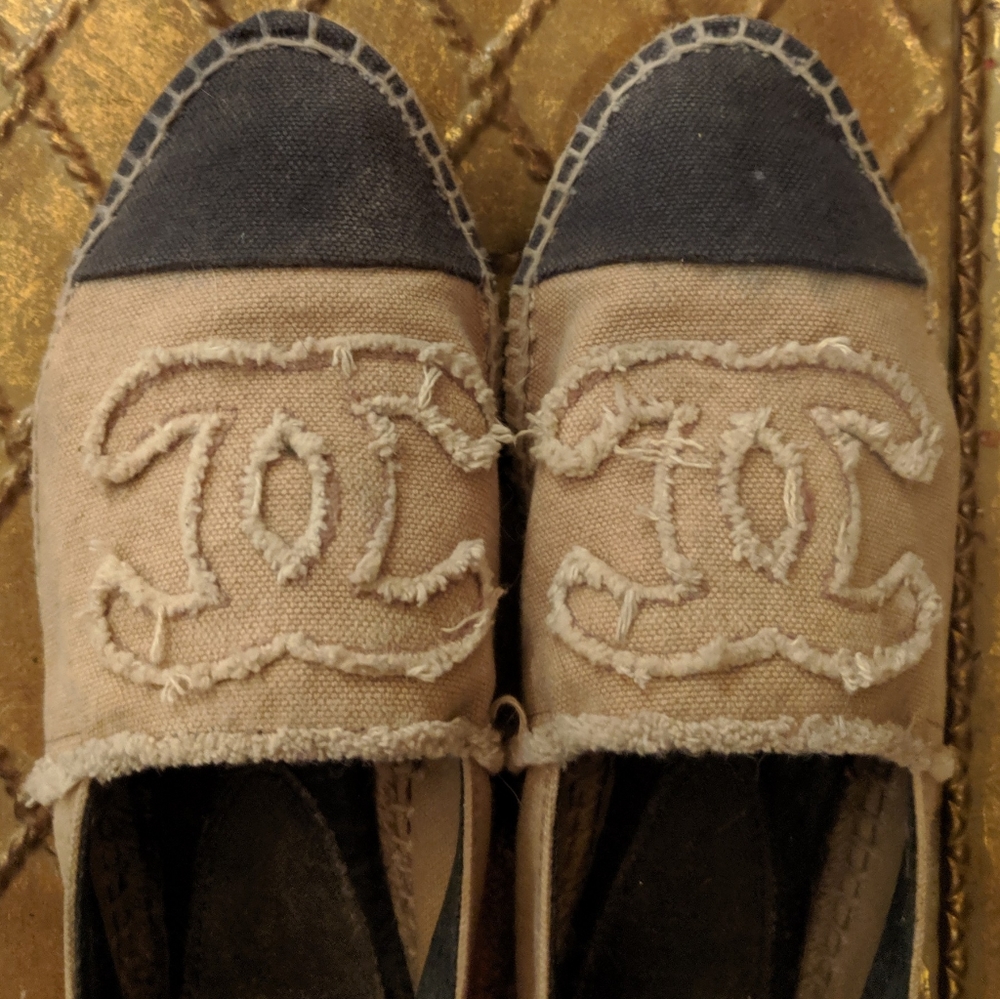 Authentic Chanel Espadrilles size 40